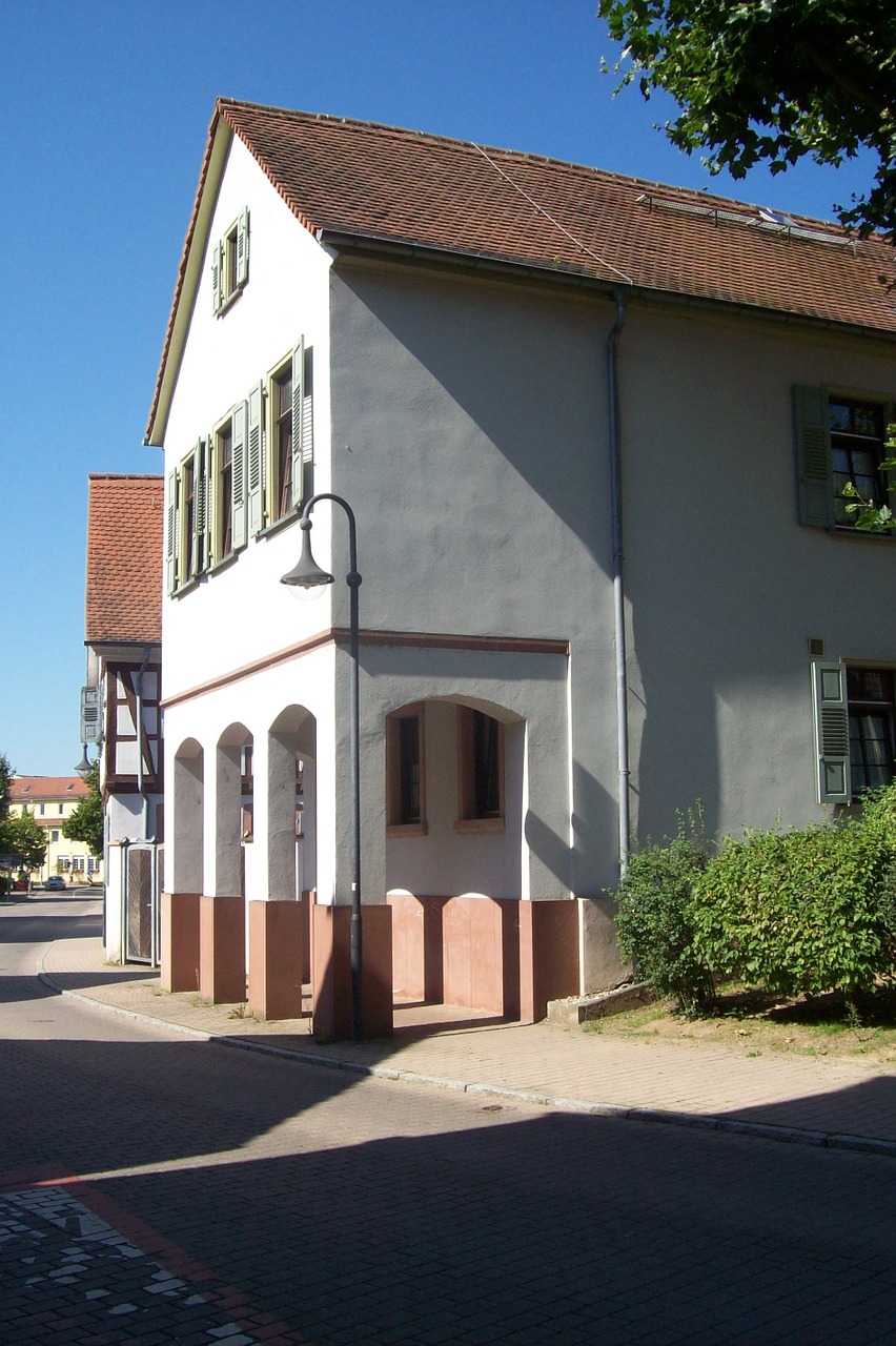 old barracks bensheim-auerbach cultural heritage free photo