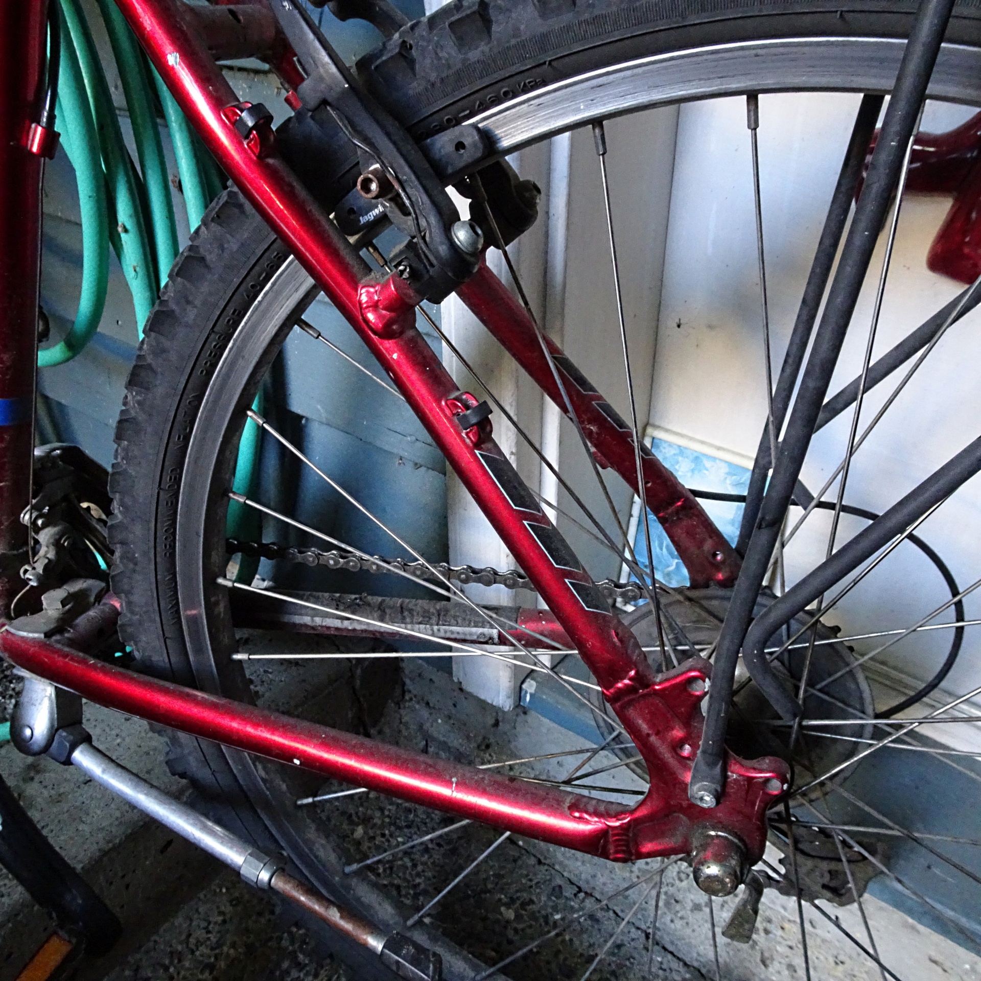 old bike closeup free photo