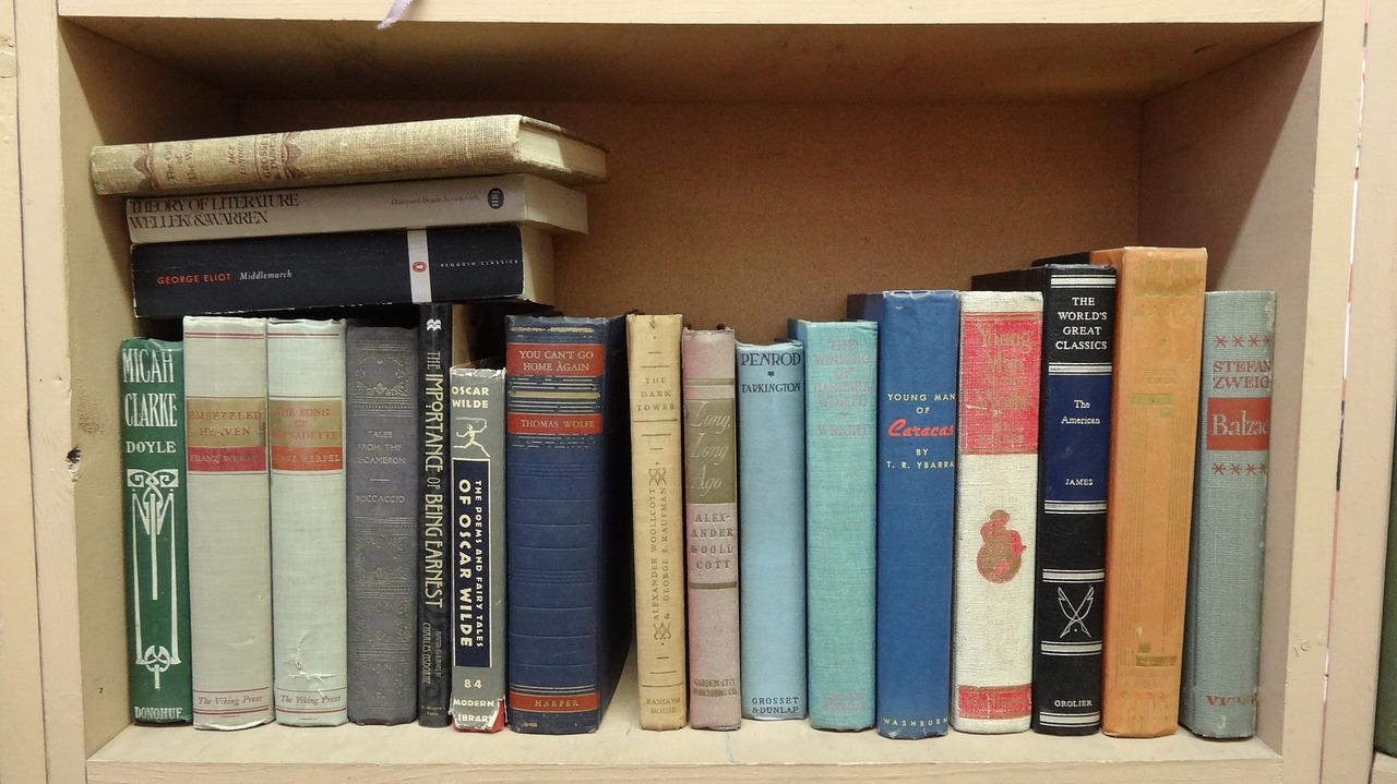 old books book shelf free photo