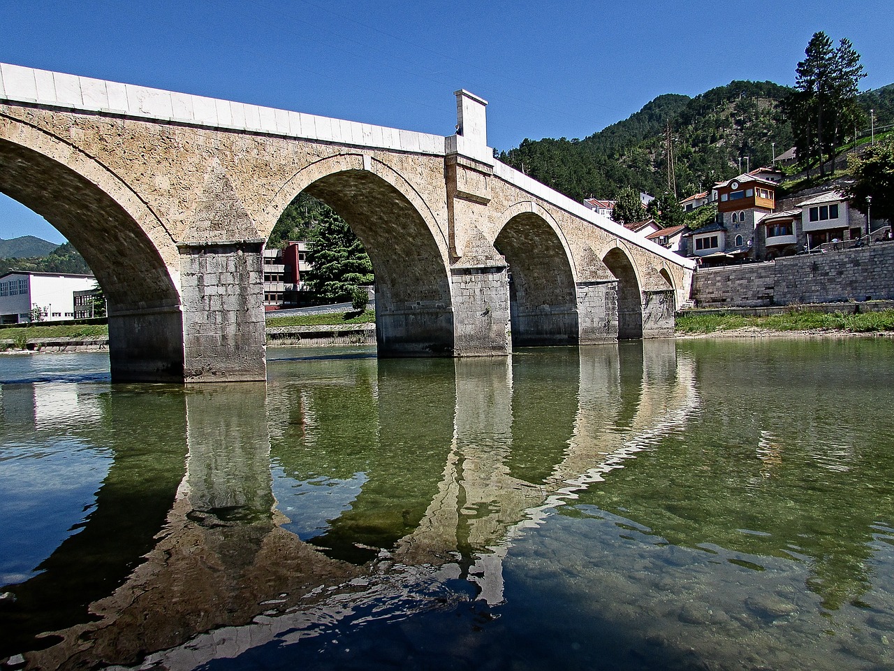 old bridge bosnia and herzegovina konjic free photo