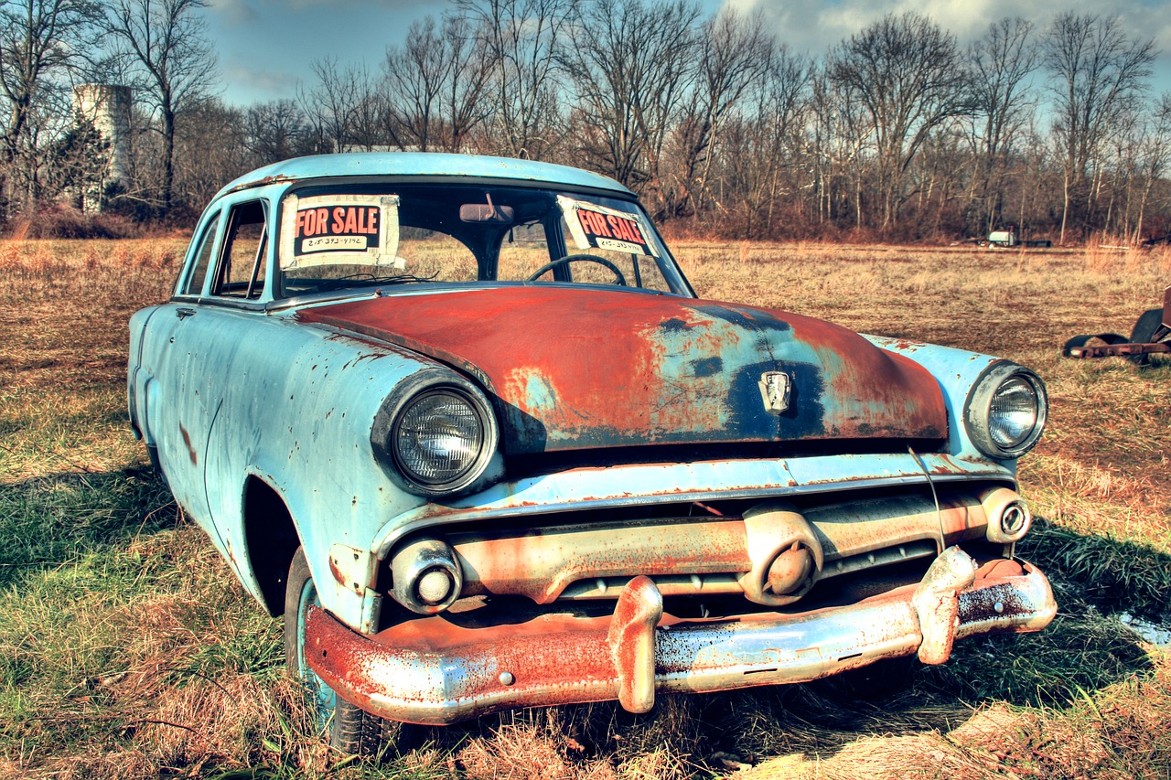 old car car junker free photo