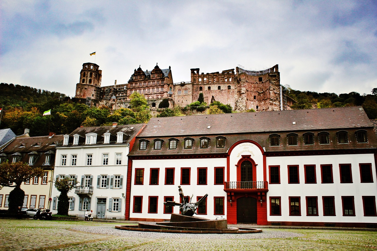 old castle heidelberg germany free photo