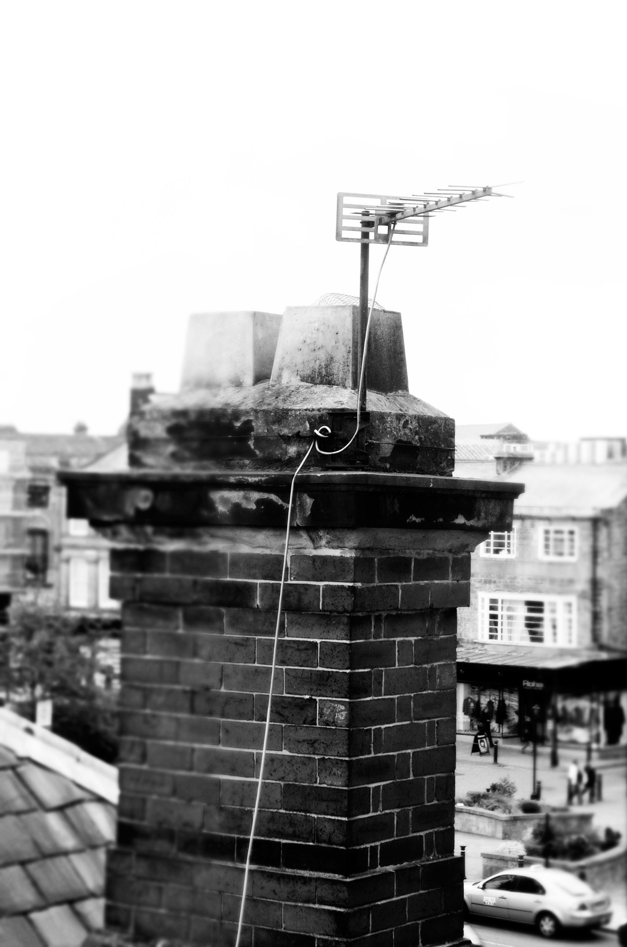old chimney brick free photo