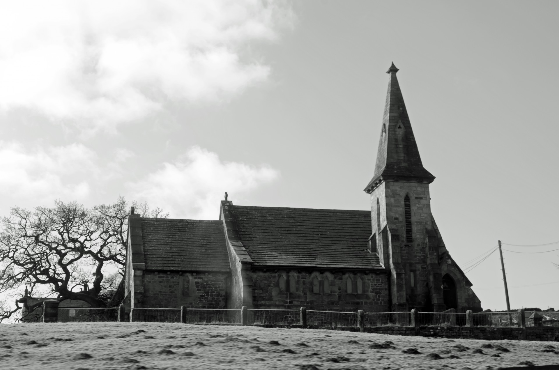 church building old free photo