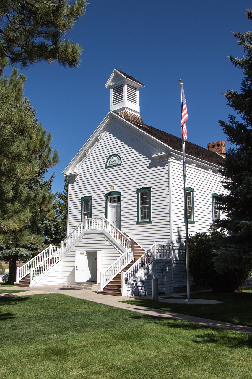 old church pine valley utah free photo