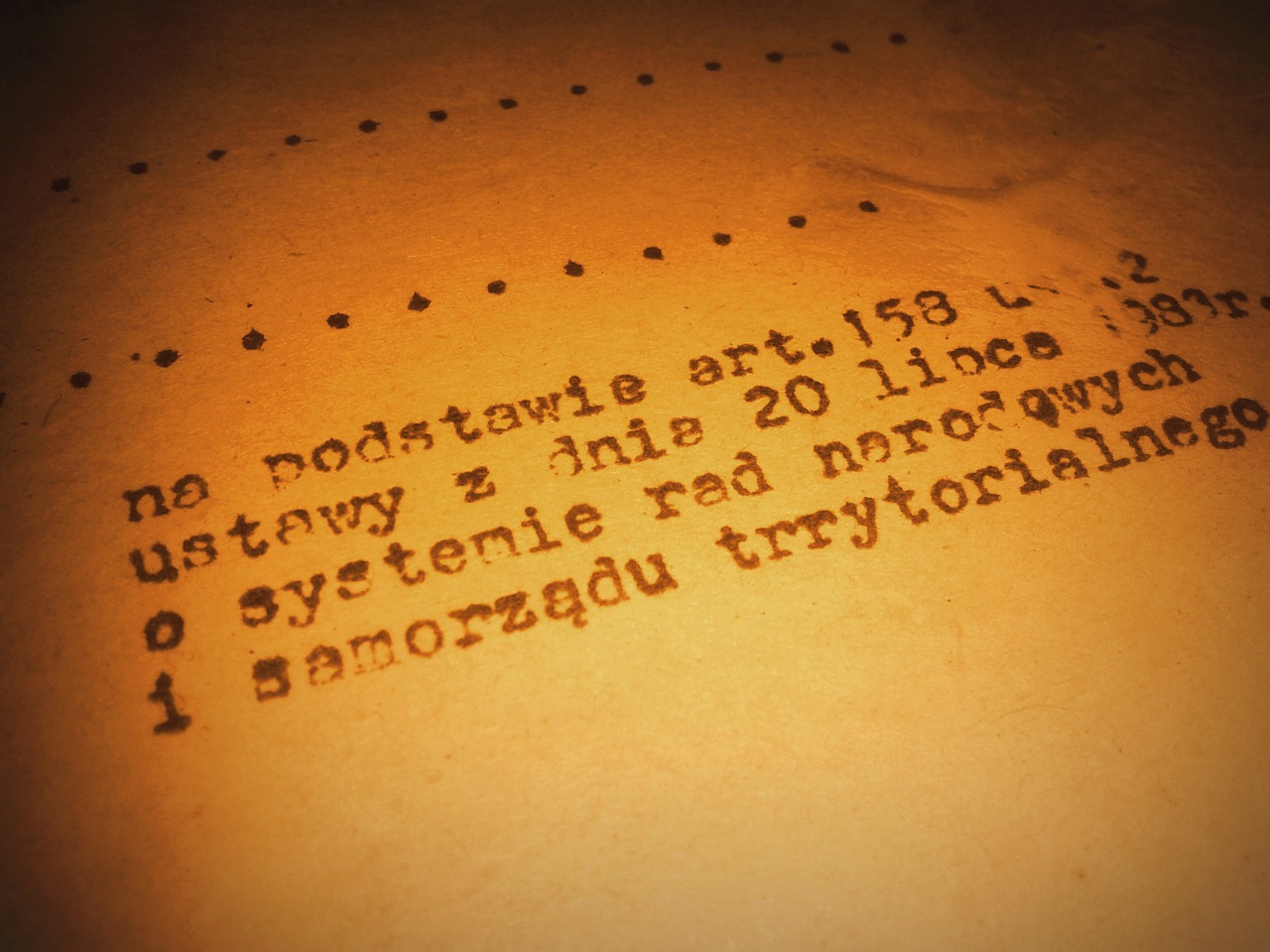 old document typescript paper free photo