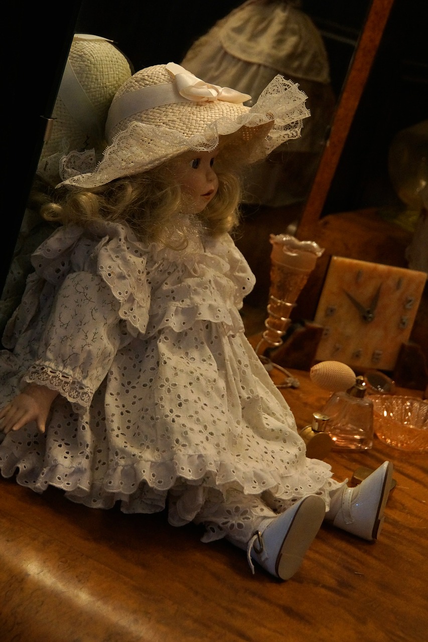 old doll toy museum free photo