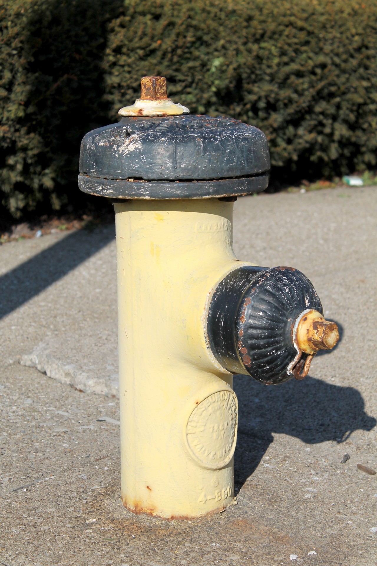 old fire hydrant detail free photo