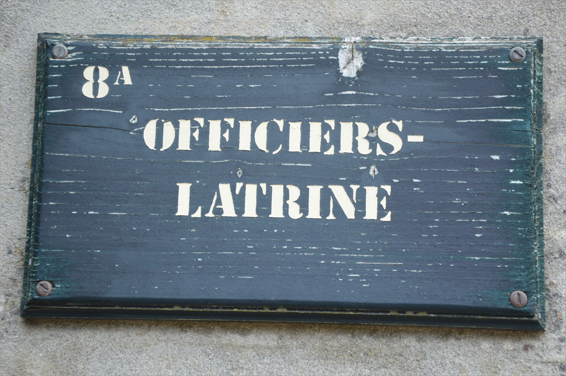 officer latrine fort free photo