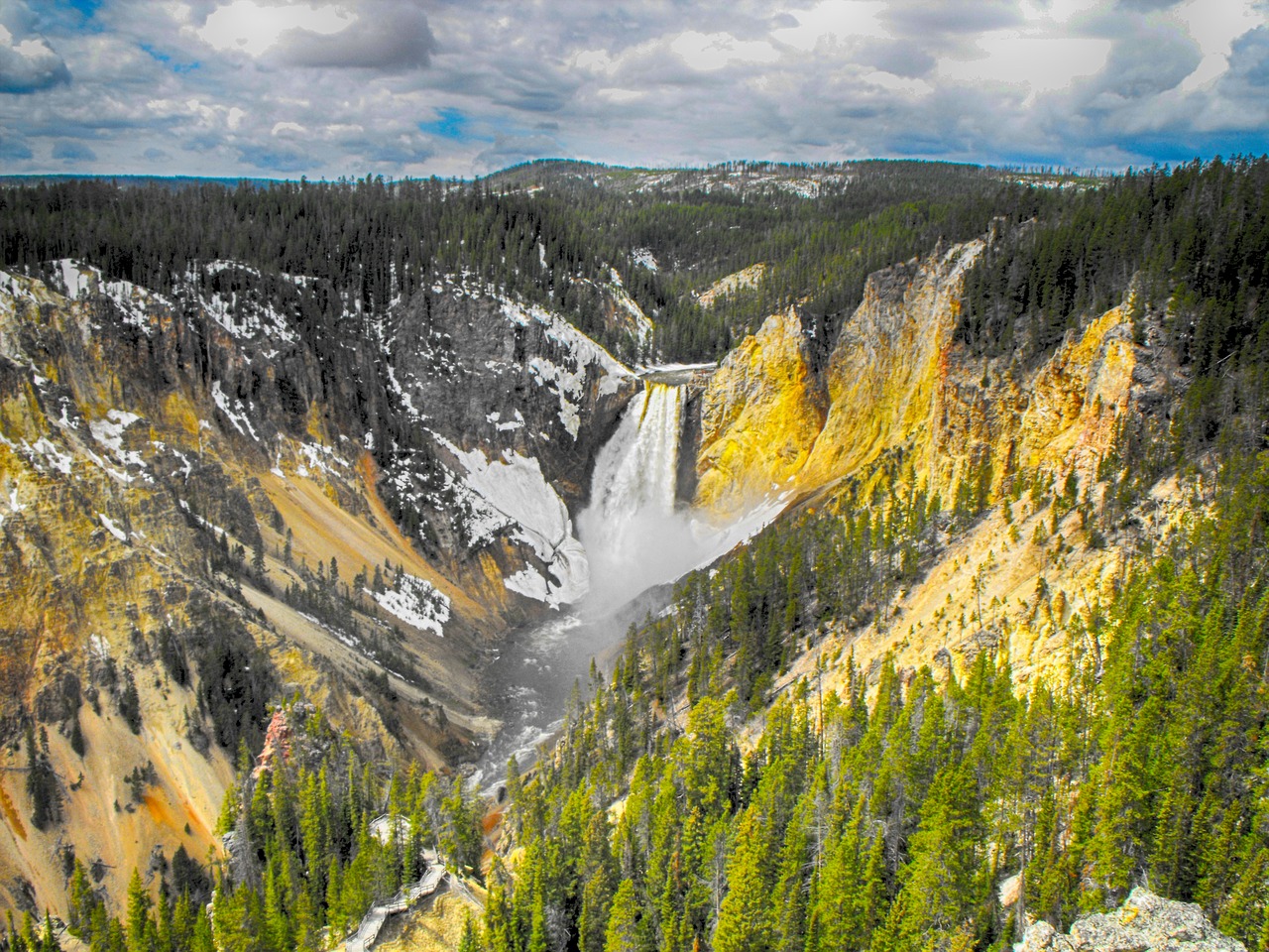 old geyser water park free photo