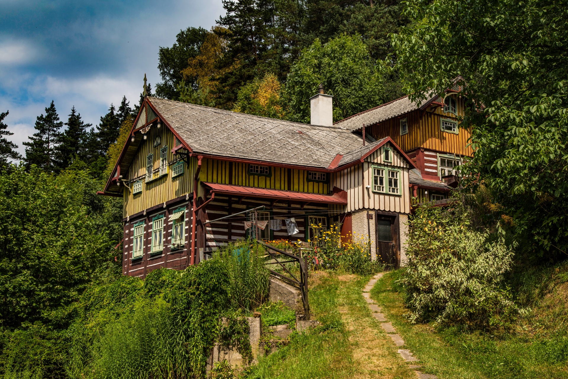 house architecture czech republic free photo