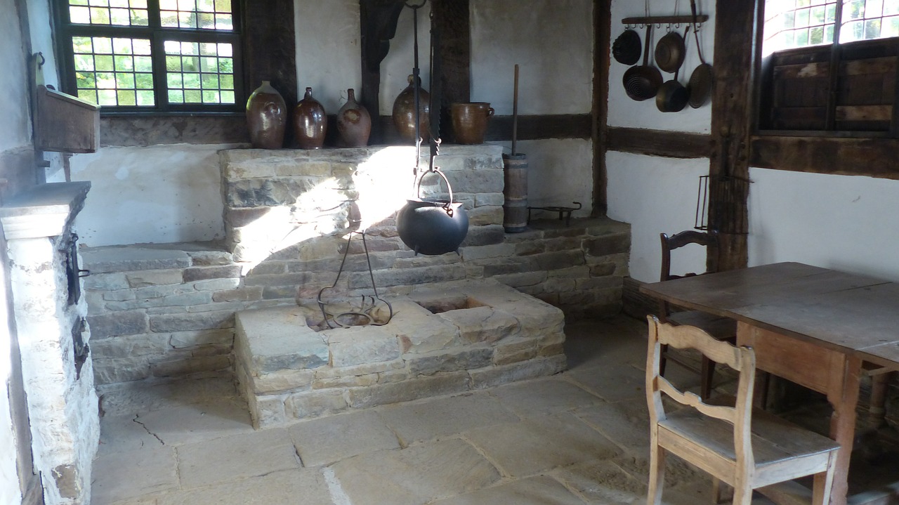 old kitchen museum museum kitchen free photo