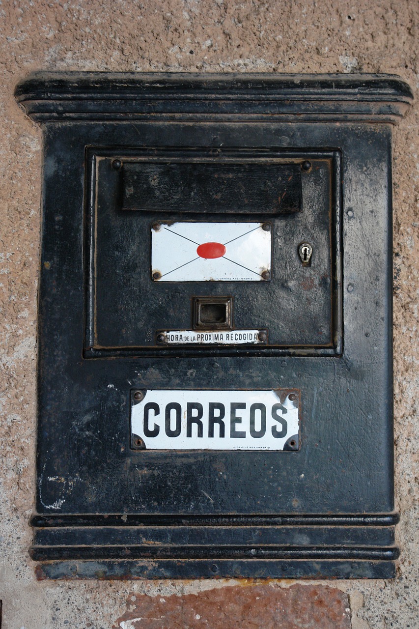 old mailbox post vintage retro free photo