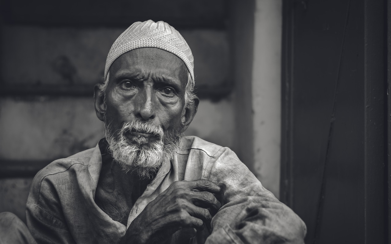 old man portrait street free photo