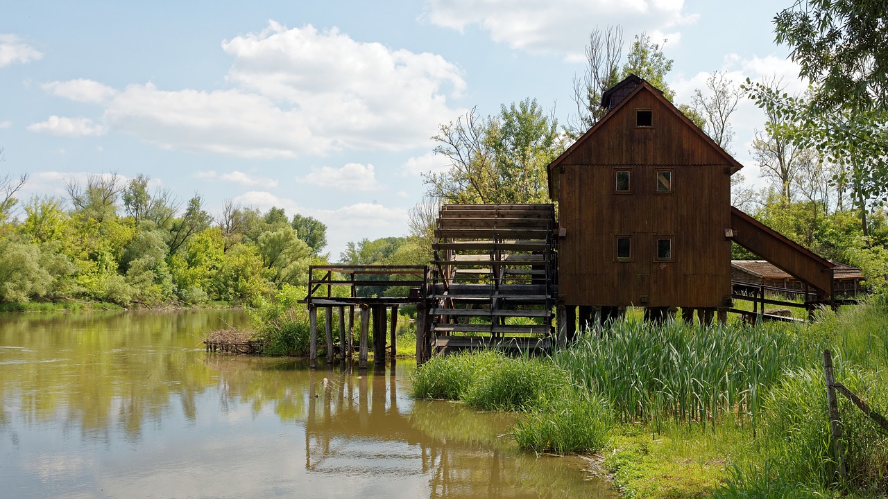 old mill water mill wooden free photo