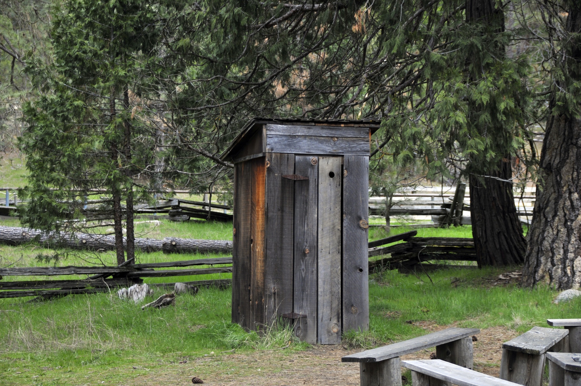 outhouse out house old free photo