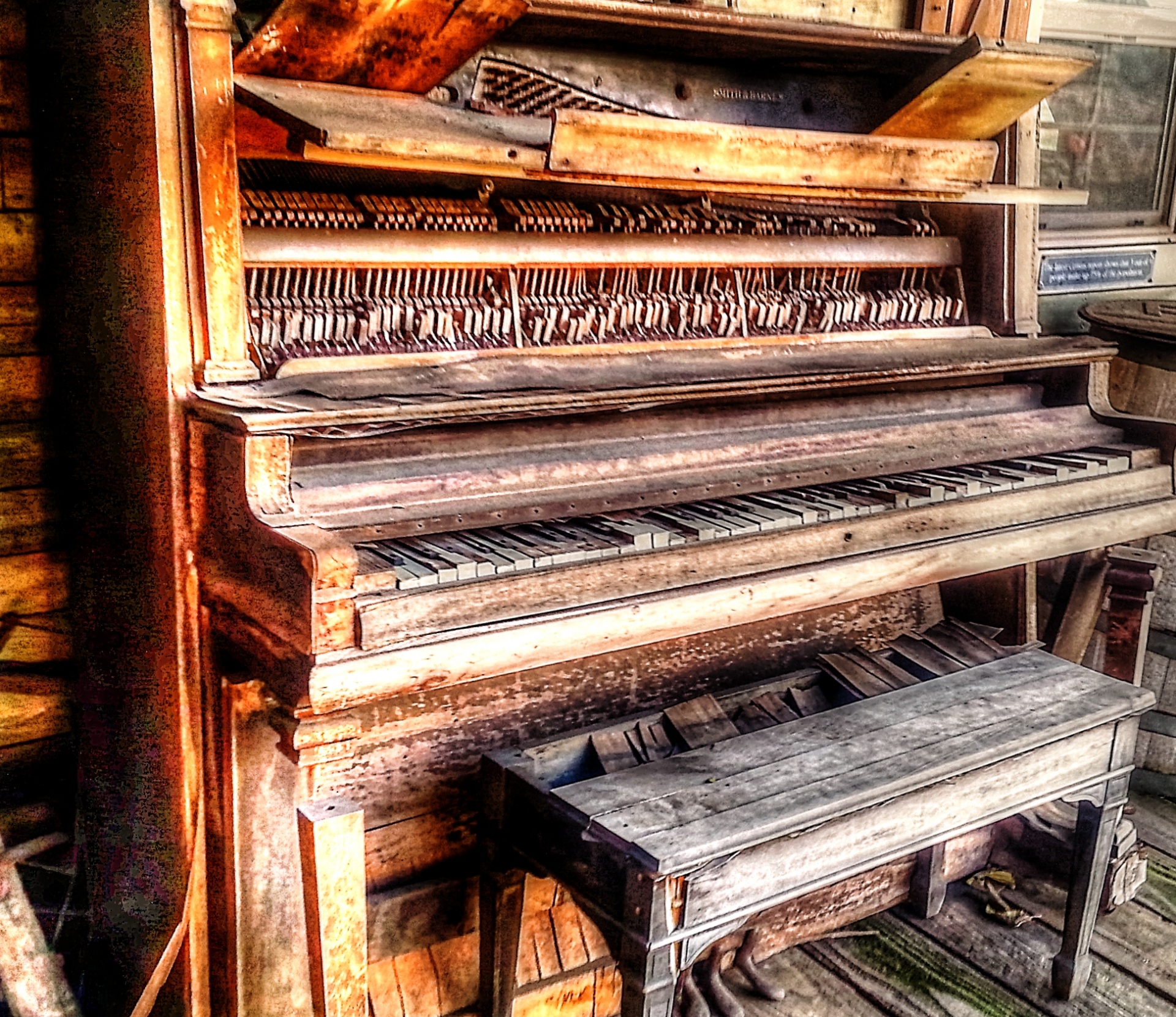 piano player piano vintage free photo