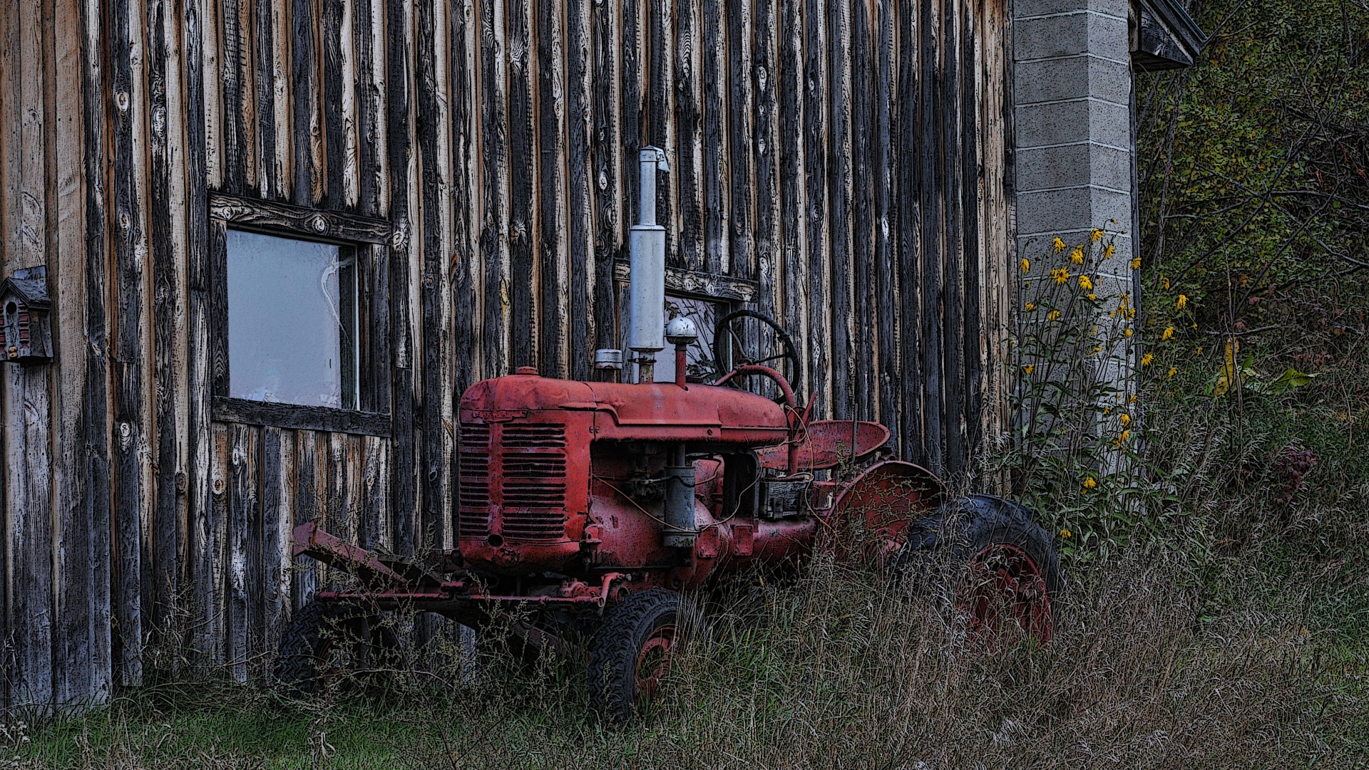 tractor tractors red free photo