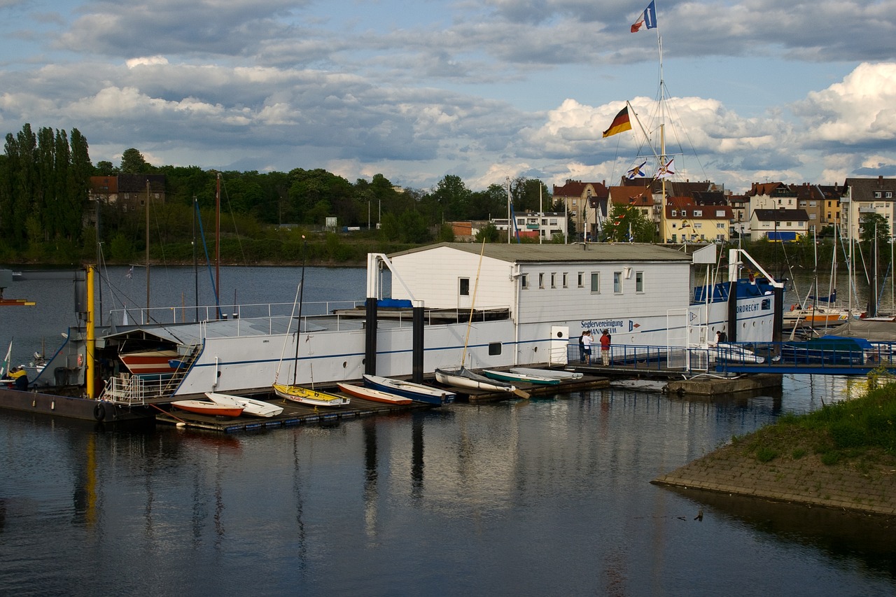 old rhine rhine mannheim free photo