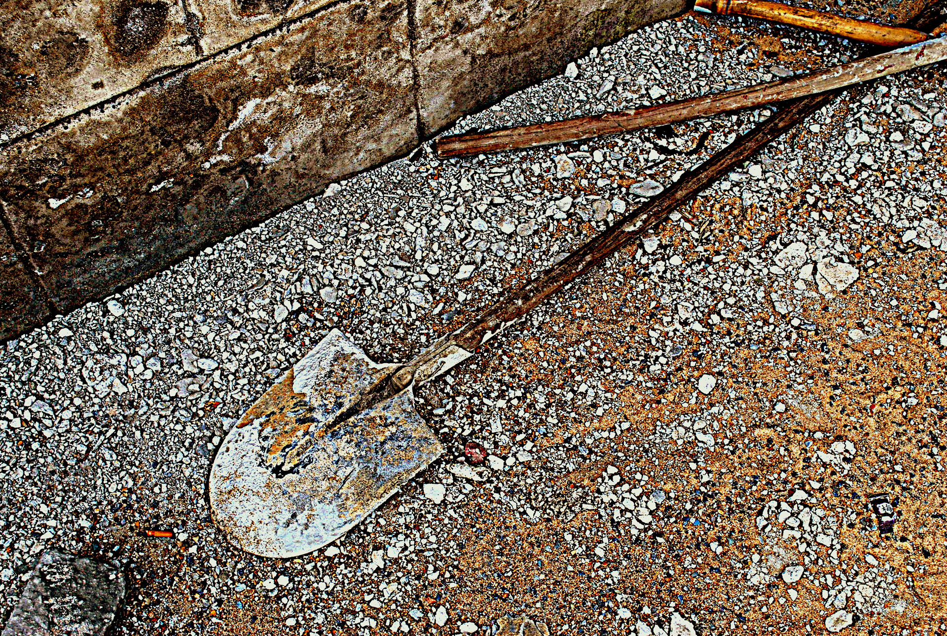 shovel tool object free photo
