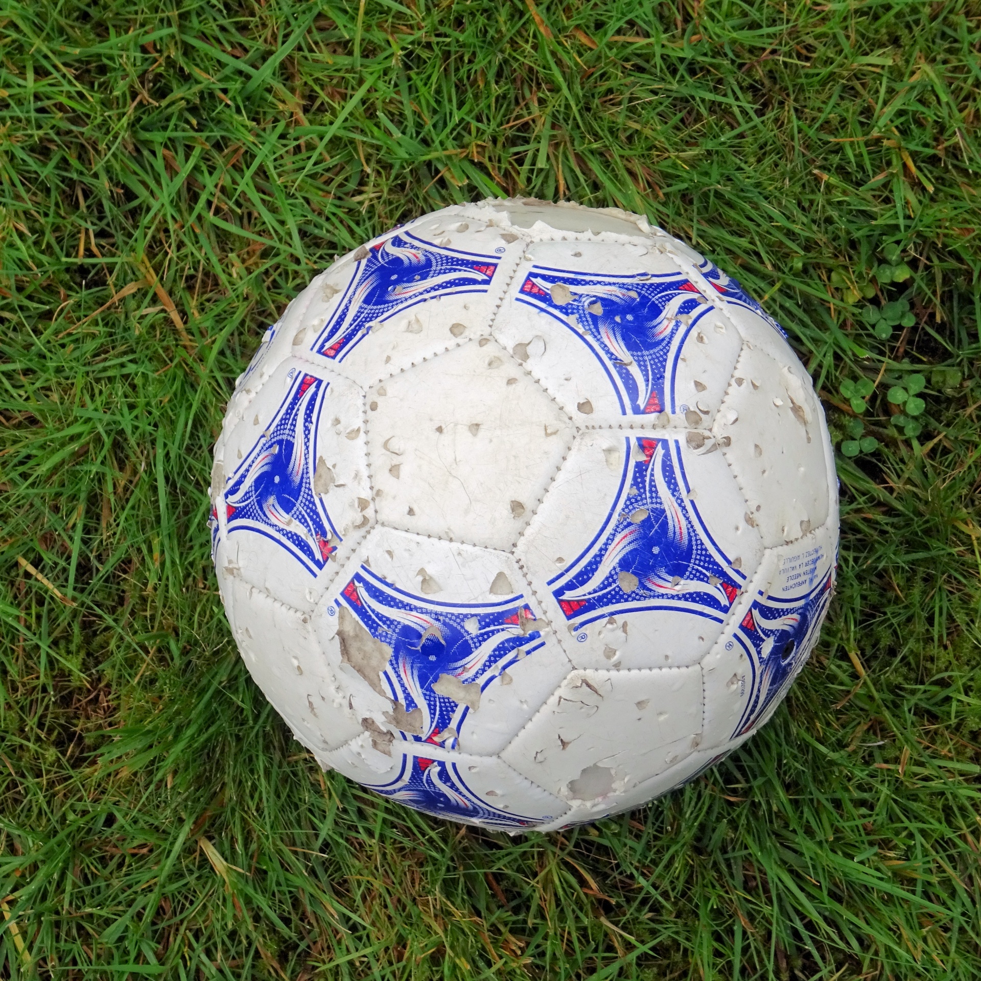 old soccer ball free photo