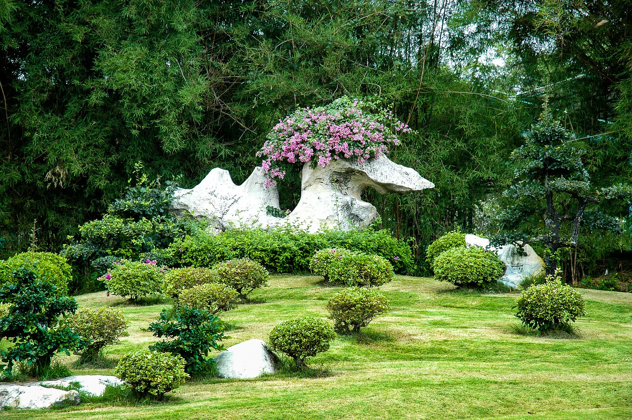 old stone bird shape flowers free photo