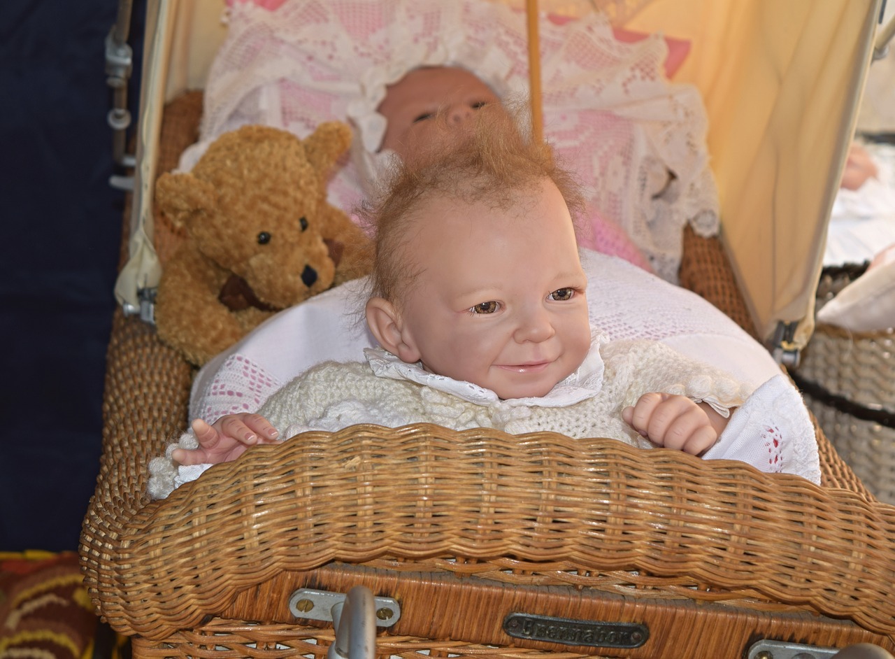 old stroller doll baby free photo