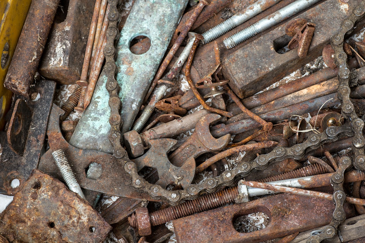 old tool spanner rusty free photo