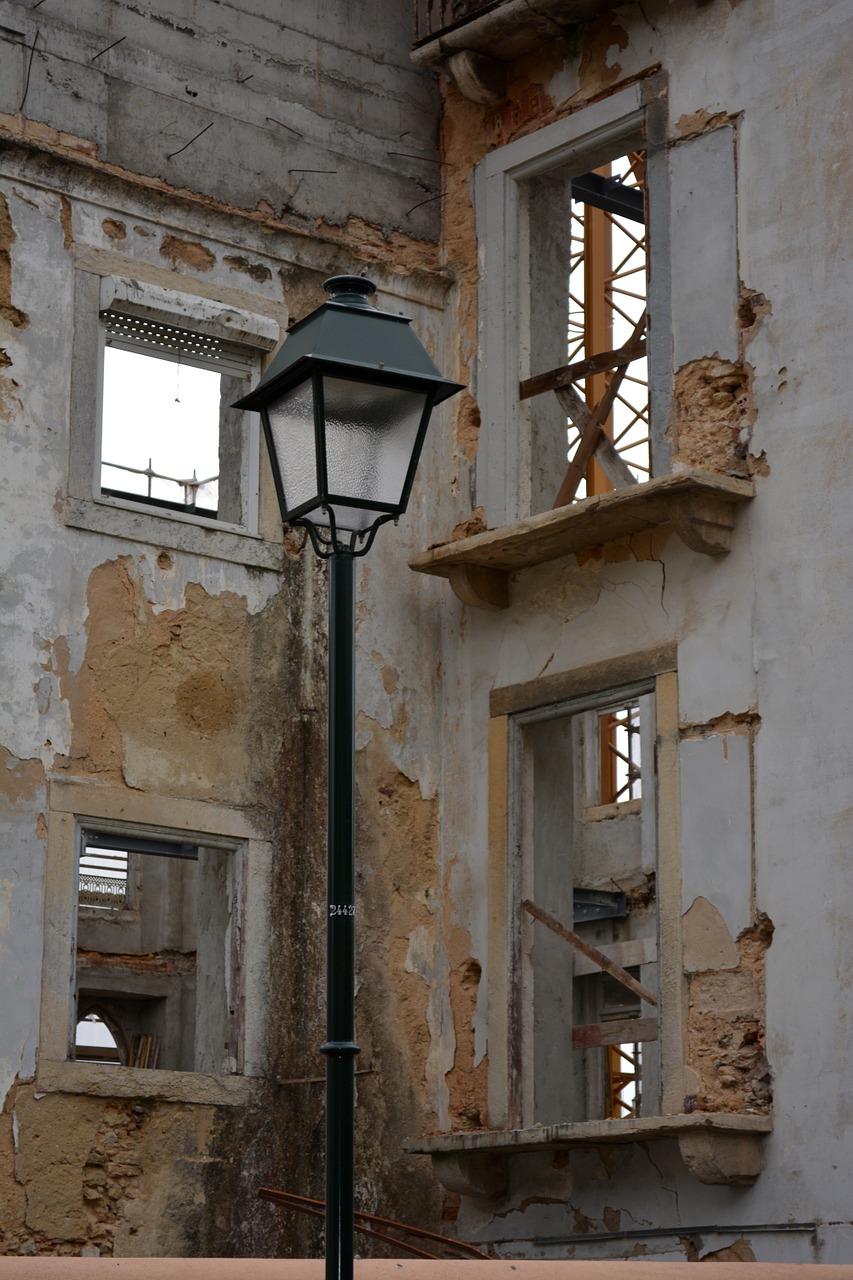 old town lamp light free photo