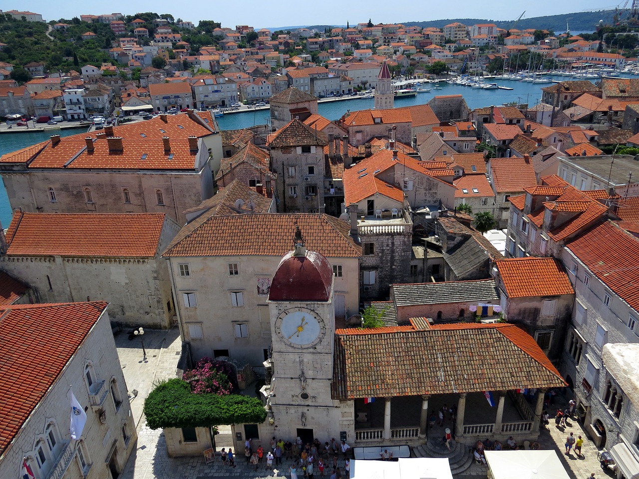 old town panorama monuments free photo