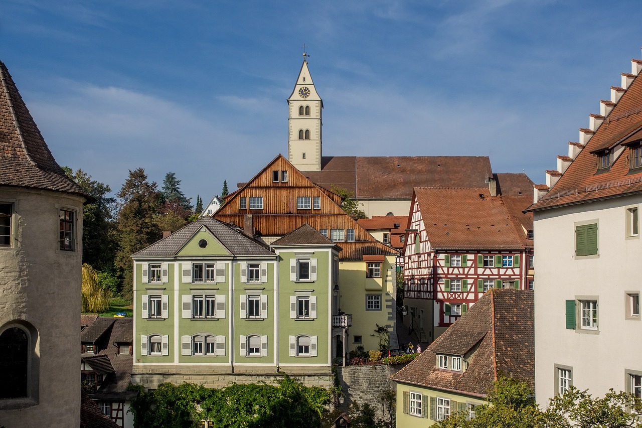 old town meersburg lake constance free photo