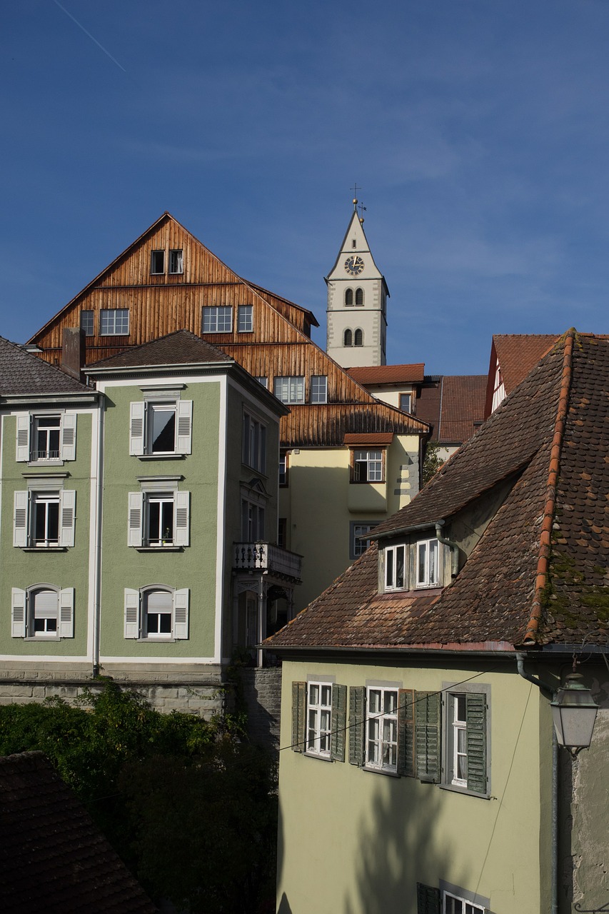 old town meersburg lake constance free photo