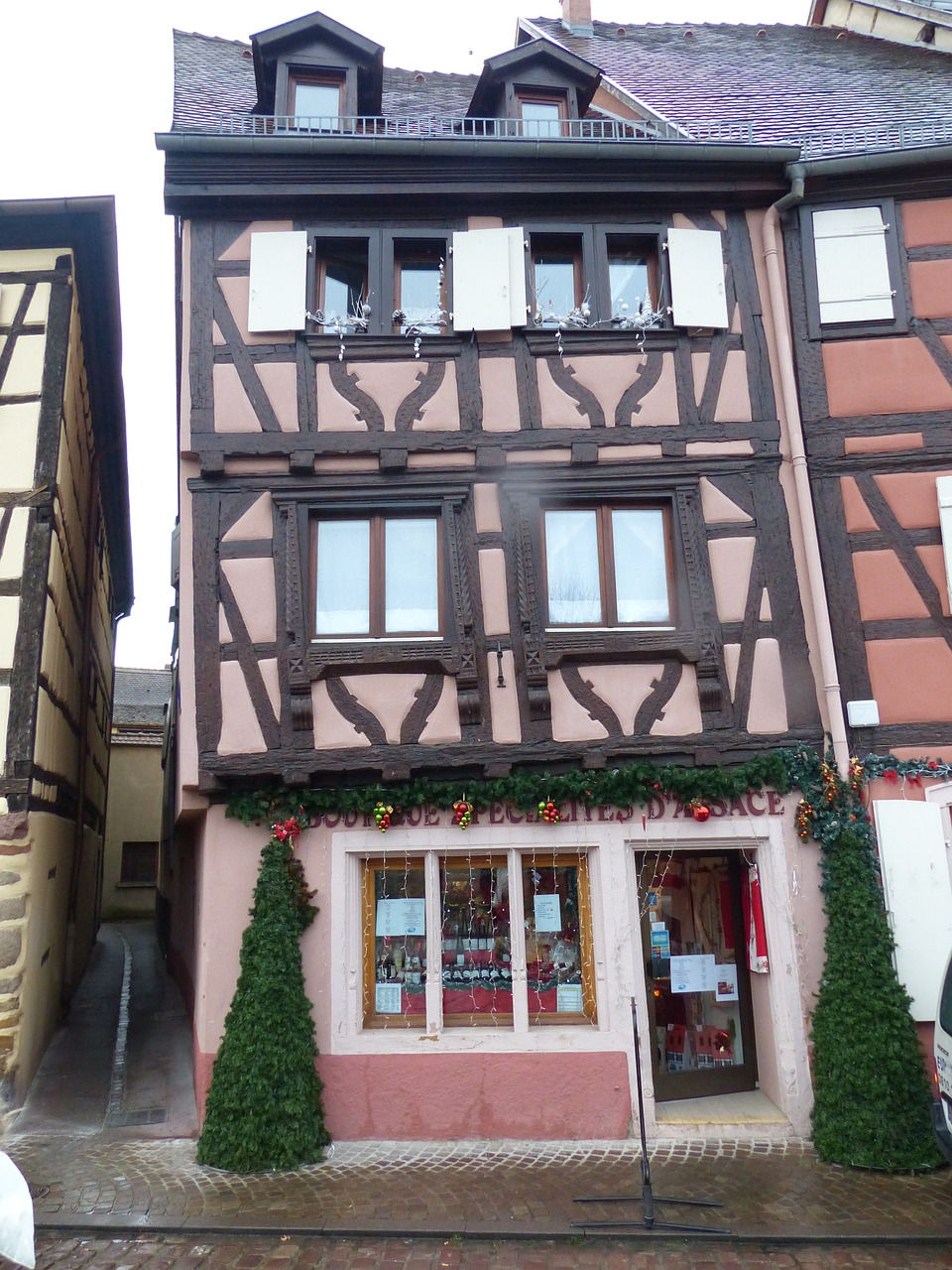 old town colmar truss free photo