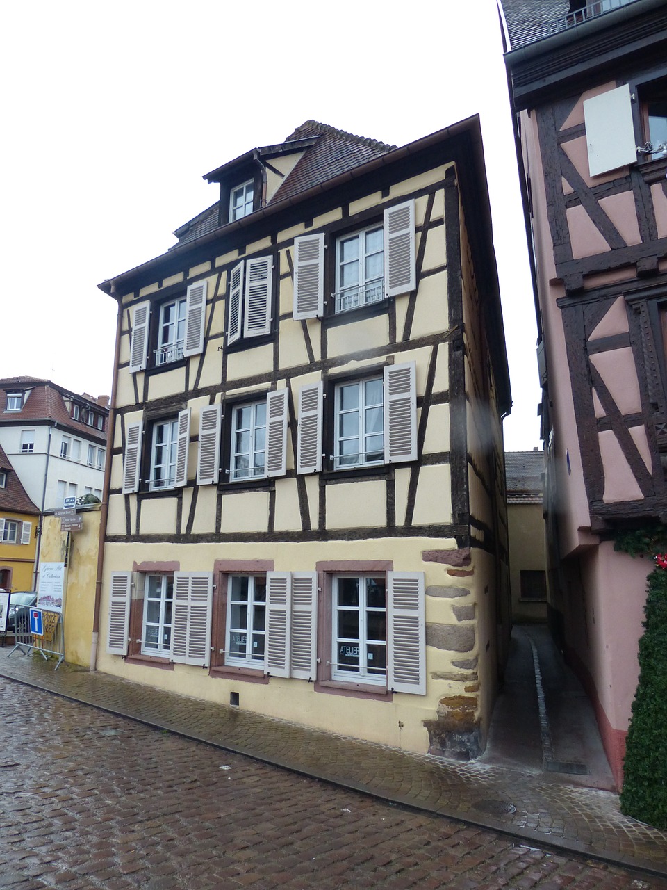 old town colmar truss free photo