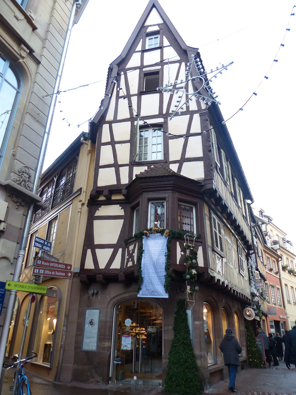 old town colmar truss free photo