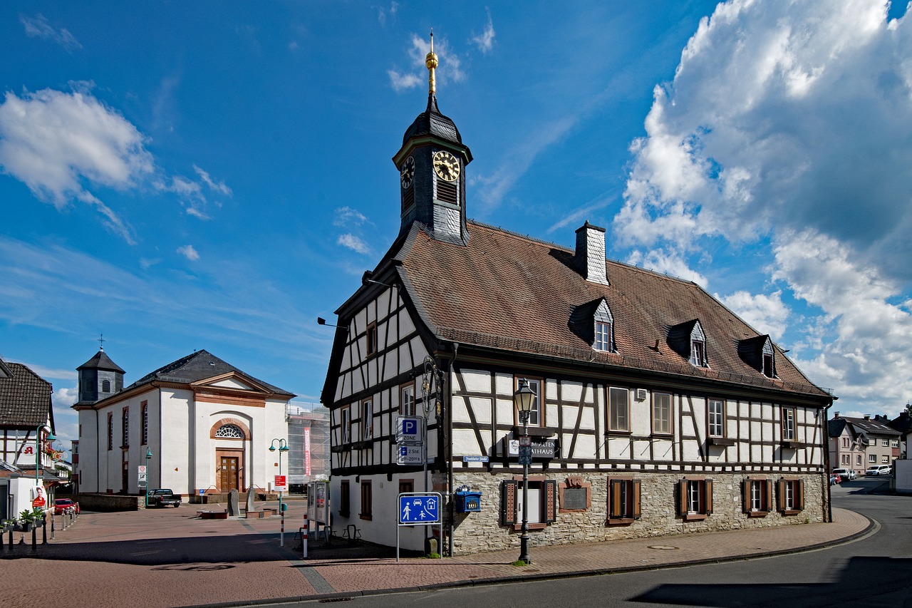 old town hall kelkheim taunus free photo