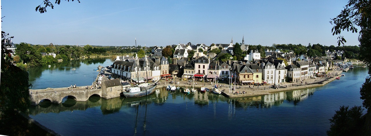 old town of auray morbihan france free photo