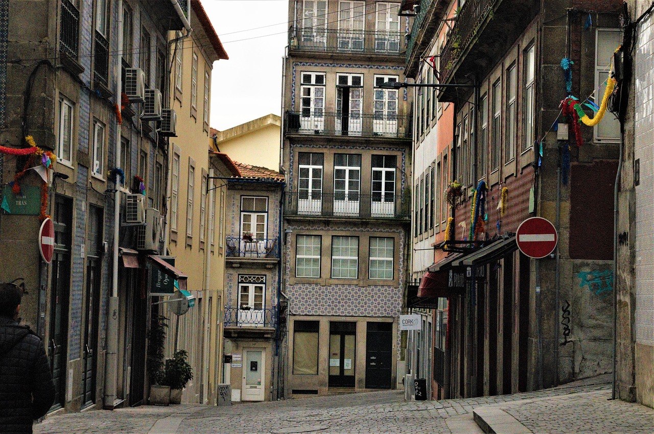 old town of porto  portugal  porto free photo