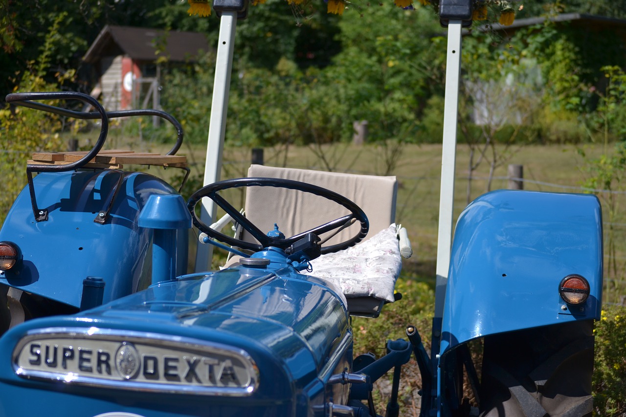 old tractor super dexta vintage free photo