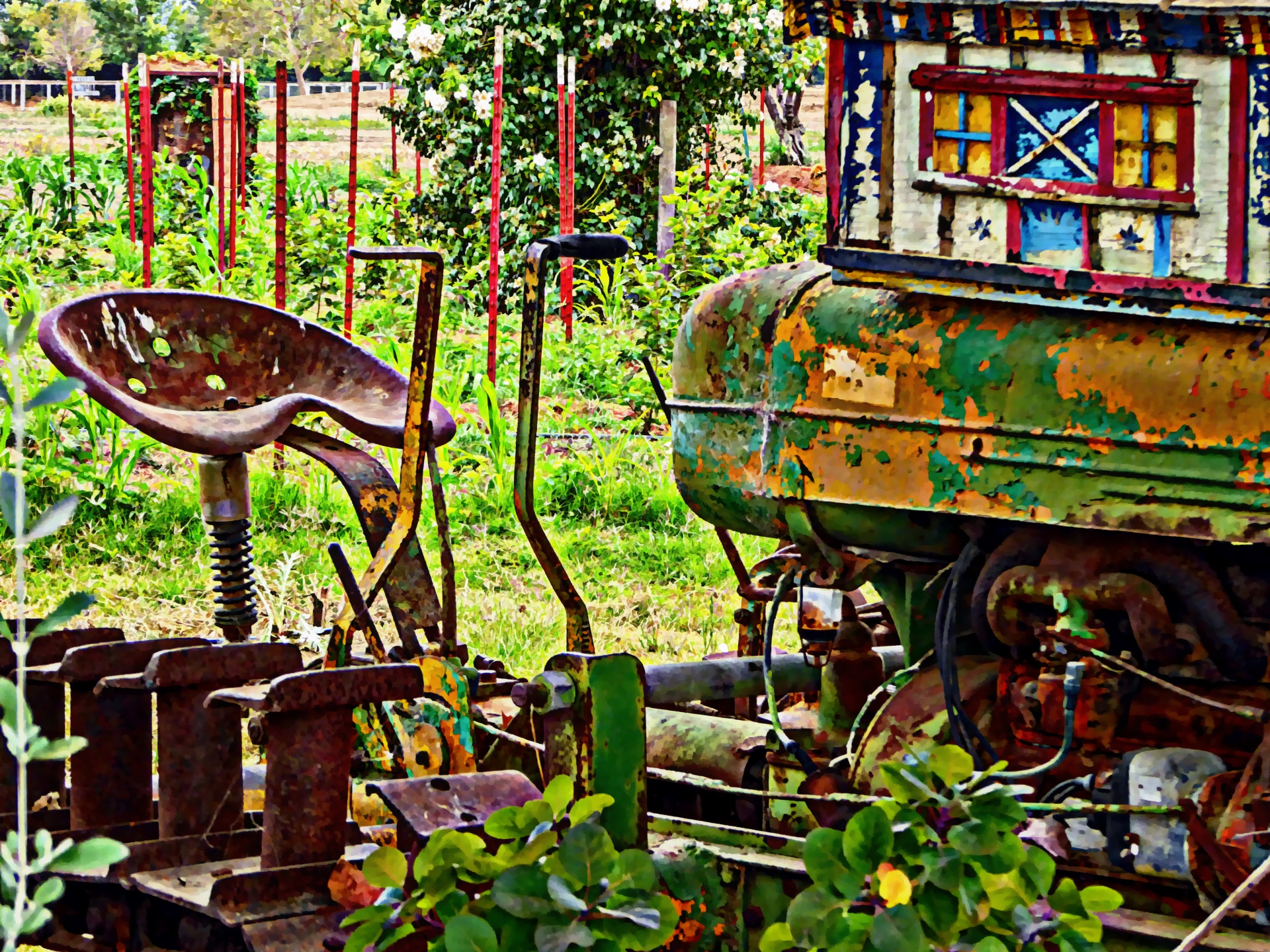 tractor tractors old free photo