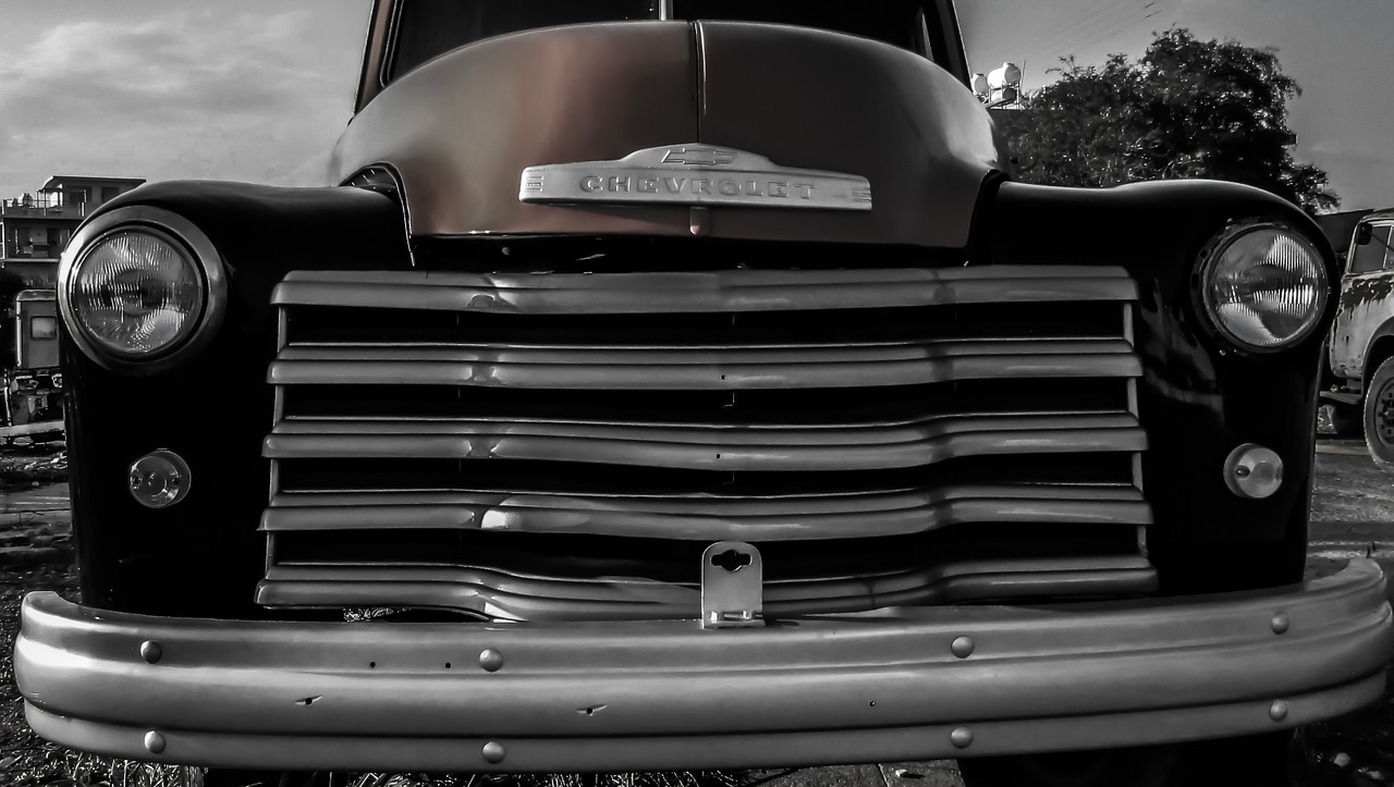 old truck automobile antique free photo
