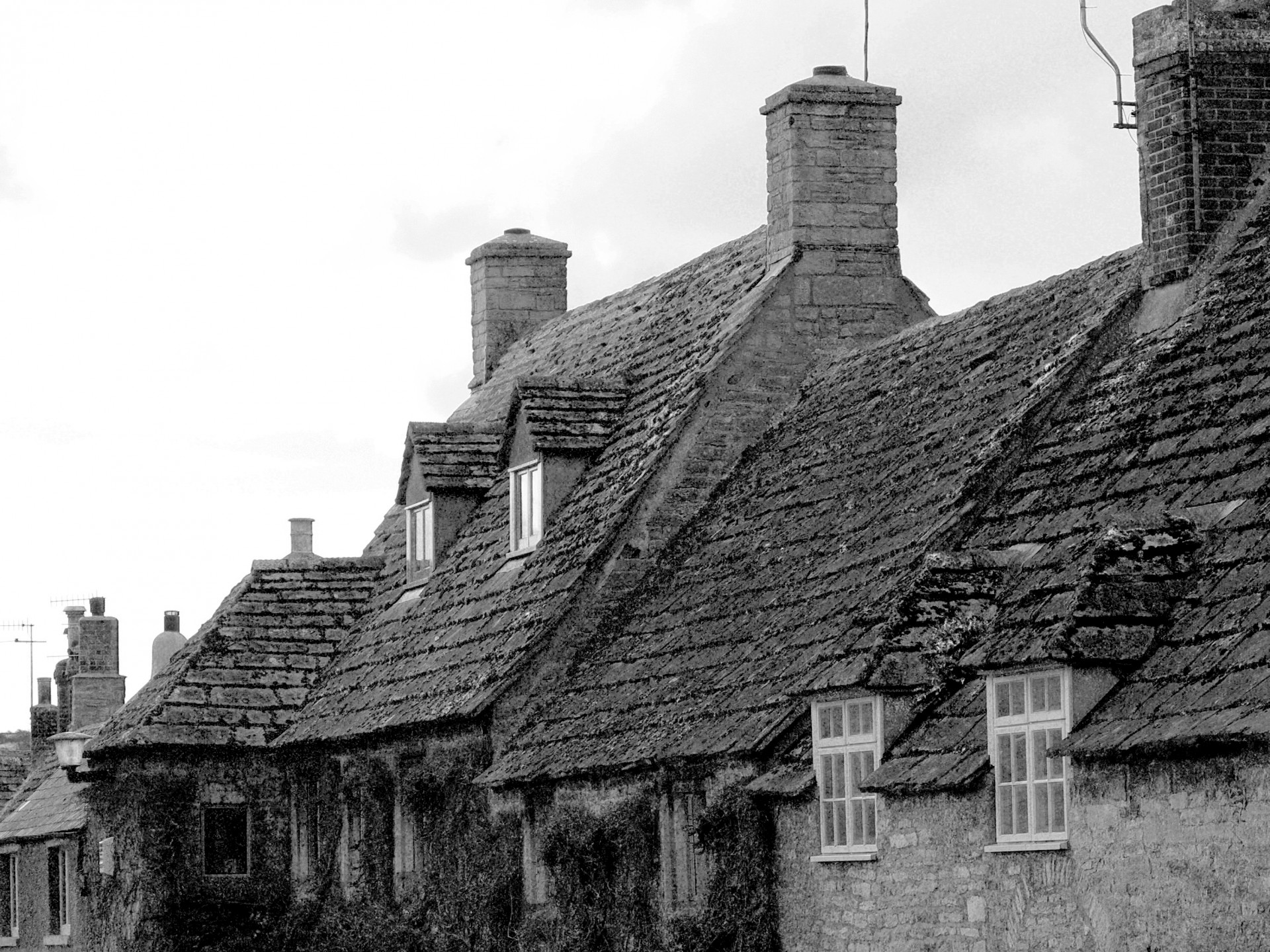 old village houses free photo