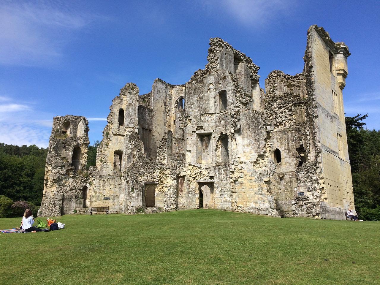 old wardour castle castle ruin free photo