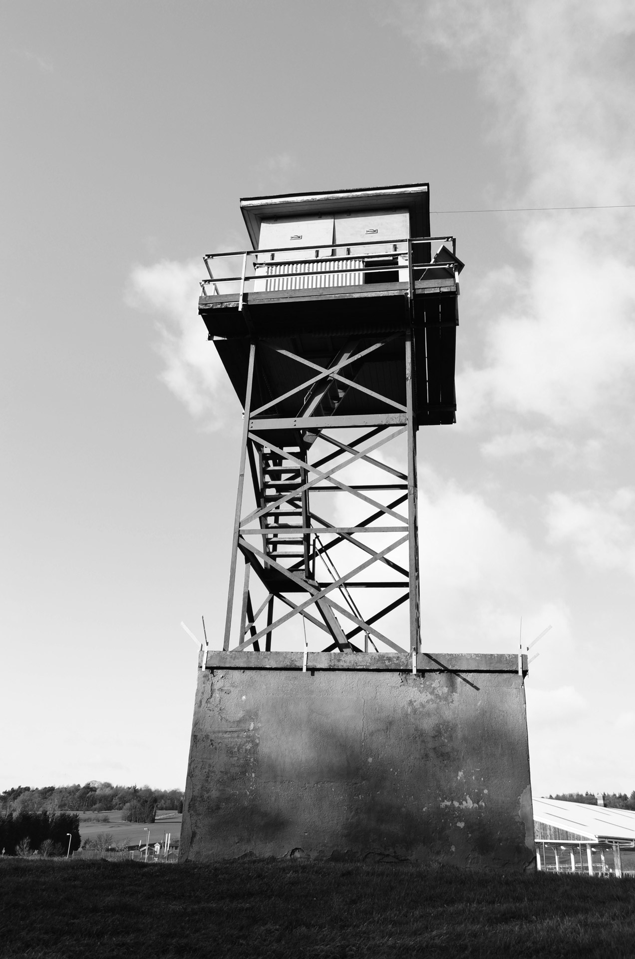 old watchtower surveillance free photo