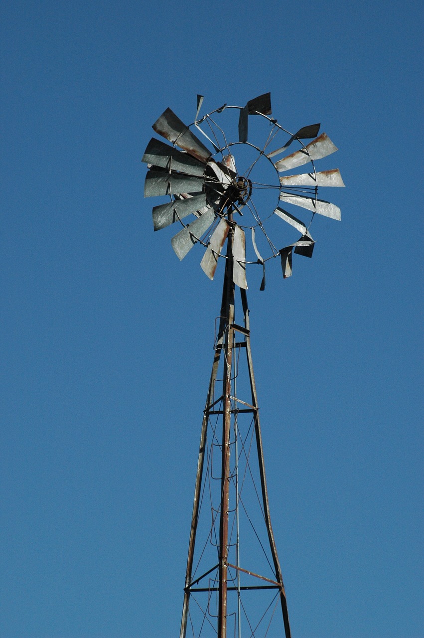 old windmill windmill sky free photo