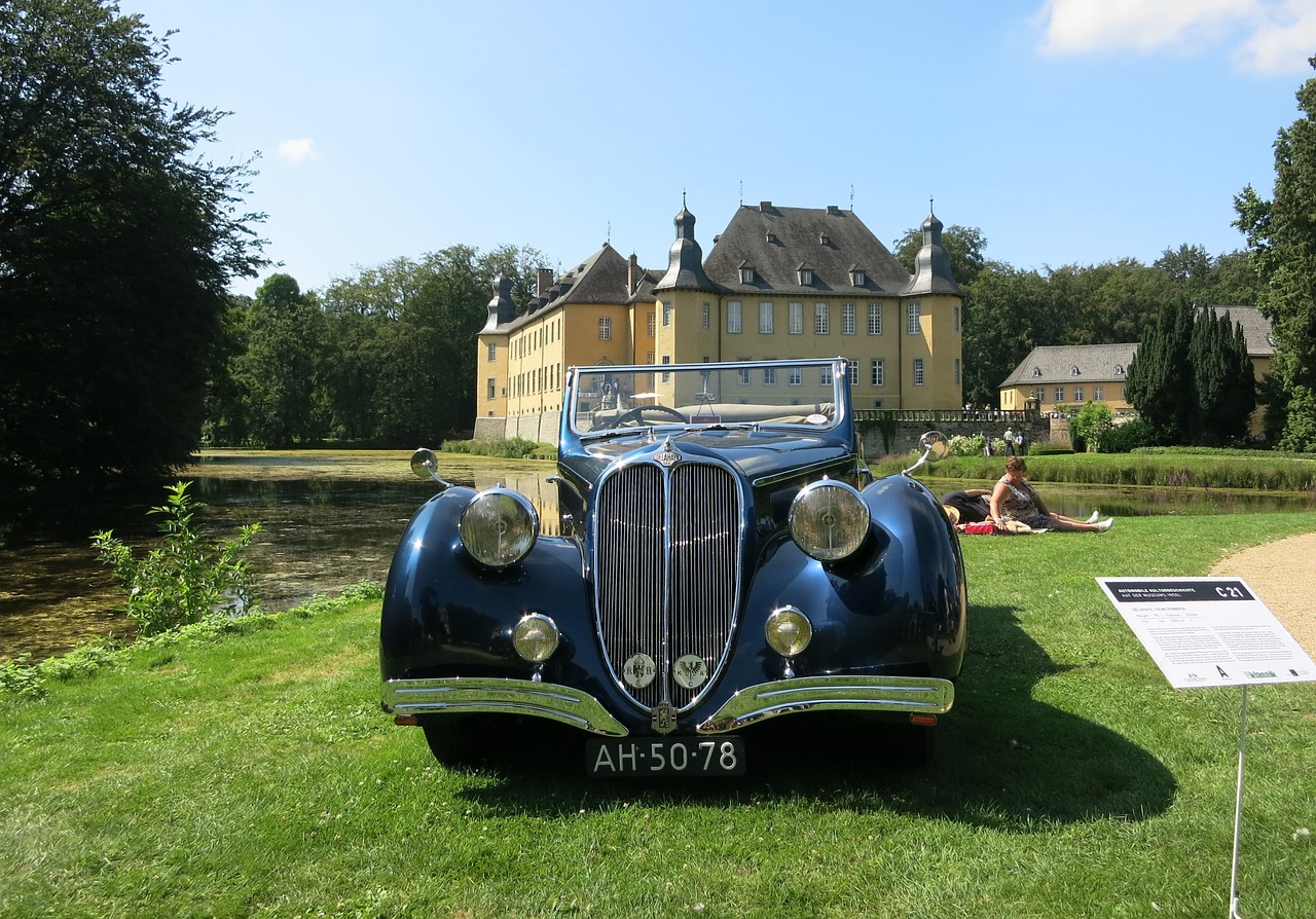 oldtimer classic days schloss dyck free photo