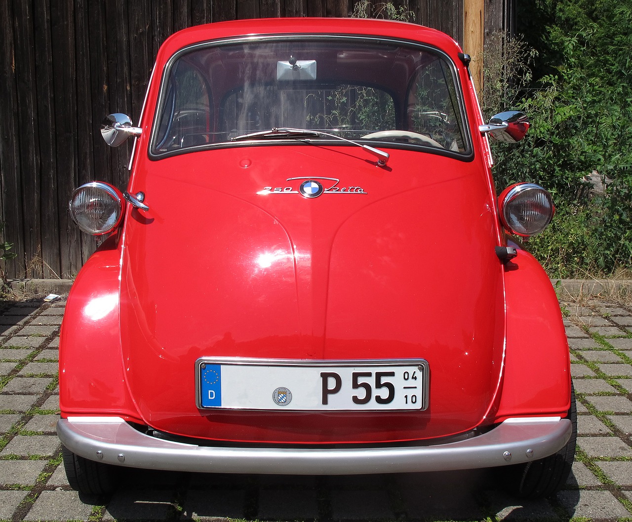 oldtimer bmw isetta isetta free photo