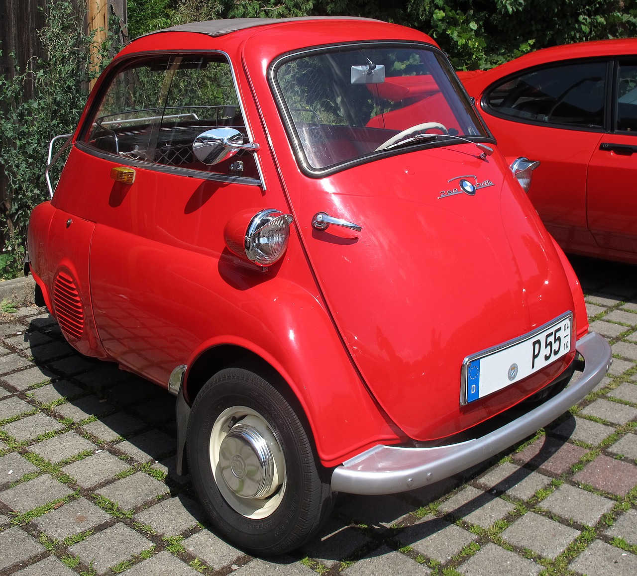 oldtimer bmw isetta isetta free photo