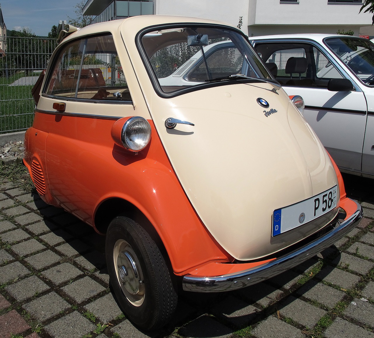 oldtimer bmw isetta isetta free photo