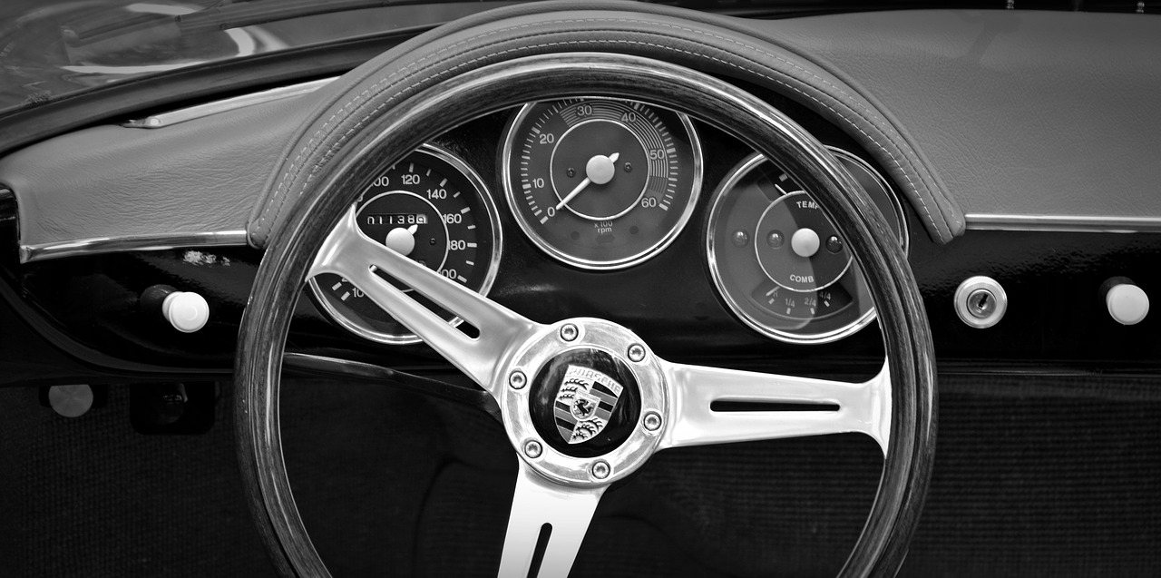 oldtimer  porsche 356  instruments free photo